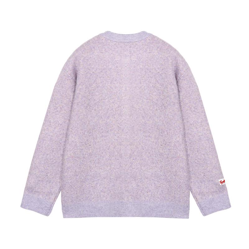 CANOTWAIT Crayon Style Jacquard Knit Cardigan