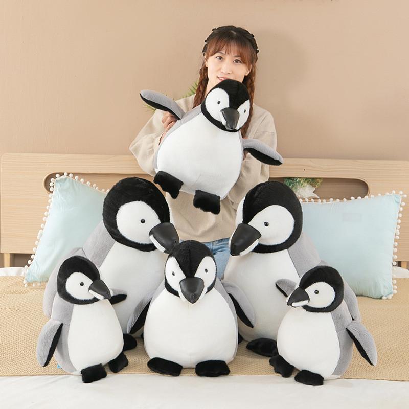 Penguin Plush Toy Cartoon Animal Stuffed Doll Room Sofa Decoration Kids Gift