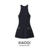 Fashion Style 2024 Fall and Winter New Women's Clothing Stylish Two Sides Strap Decoration Mini Dress 4764261