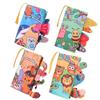 Baby Books Montessori Toys Waterproof  Soft Cloth Books 3D Animal Cognitive Infant Early Learning Educational Fabric Books Toys