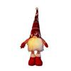 Christmas Gnomes Glowing Faceless Dolls Plush Dwarfs Decorations Handmade Scandinavian Tomtes Ornament New Year Decor