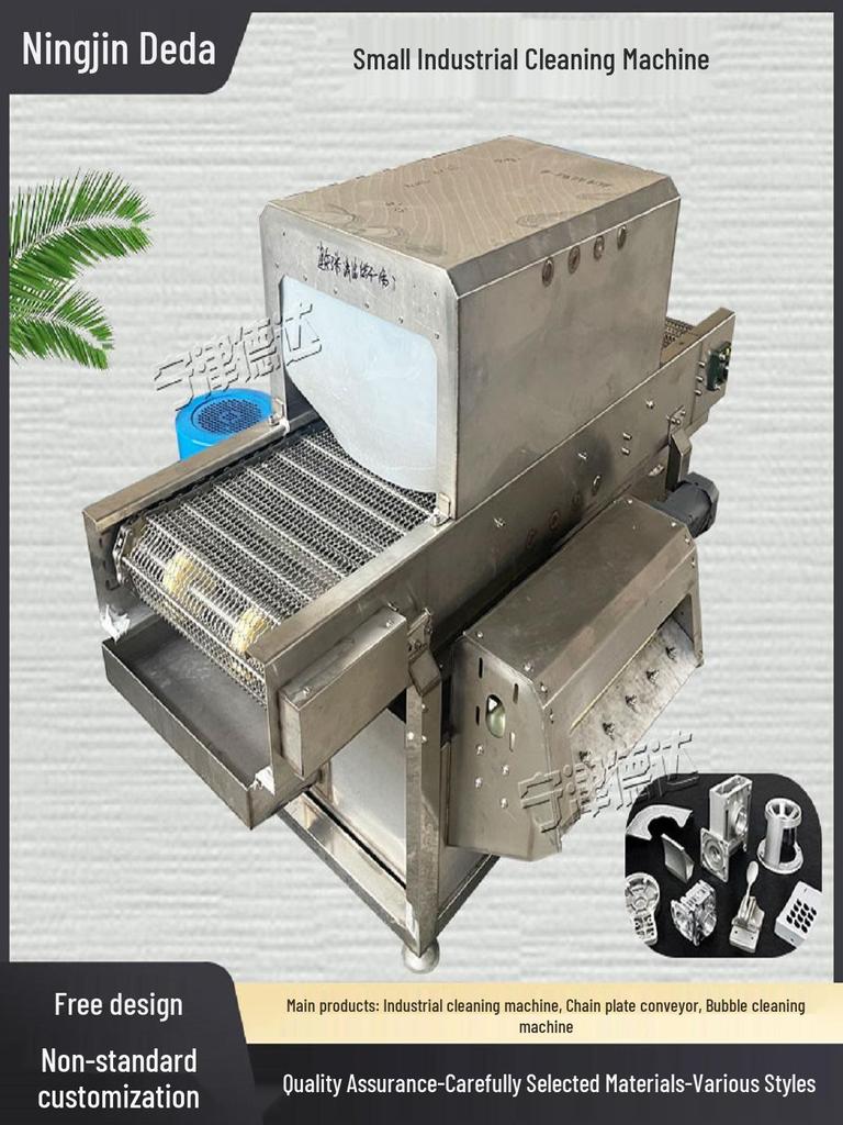 Stainless Steel Industrial Mesh Belt Washing and Drying Machine for Vegetables and Fruit