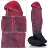 Realistic Liquid Silicone Dildo for Women - Thick Veins Design, Extra Girth Adult Sex Toy, Lifelike Silicone Masturbation Device