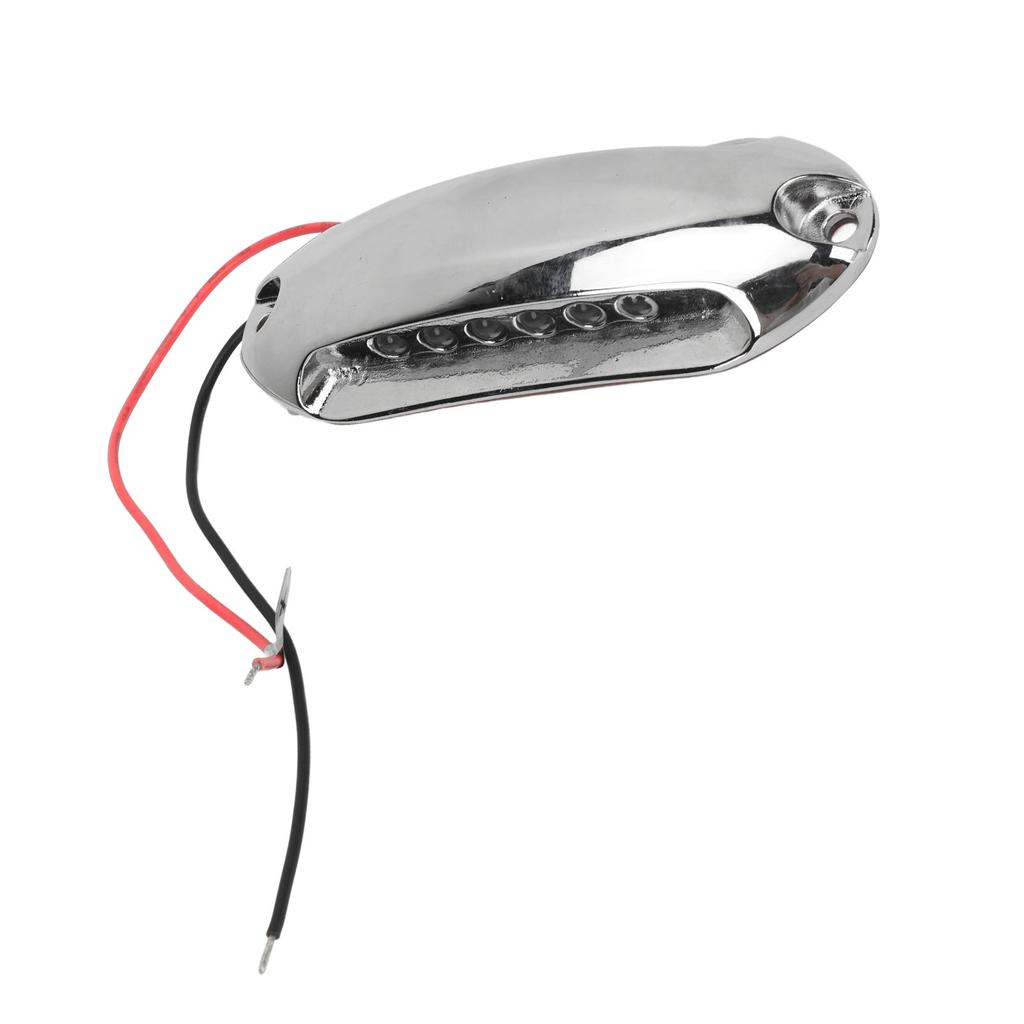 LED Deck Lights 12V Flicker Free Shock Resistant Stainless Steel IP67 Waterproof White Light Boat Dock Light for Yacht