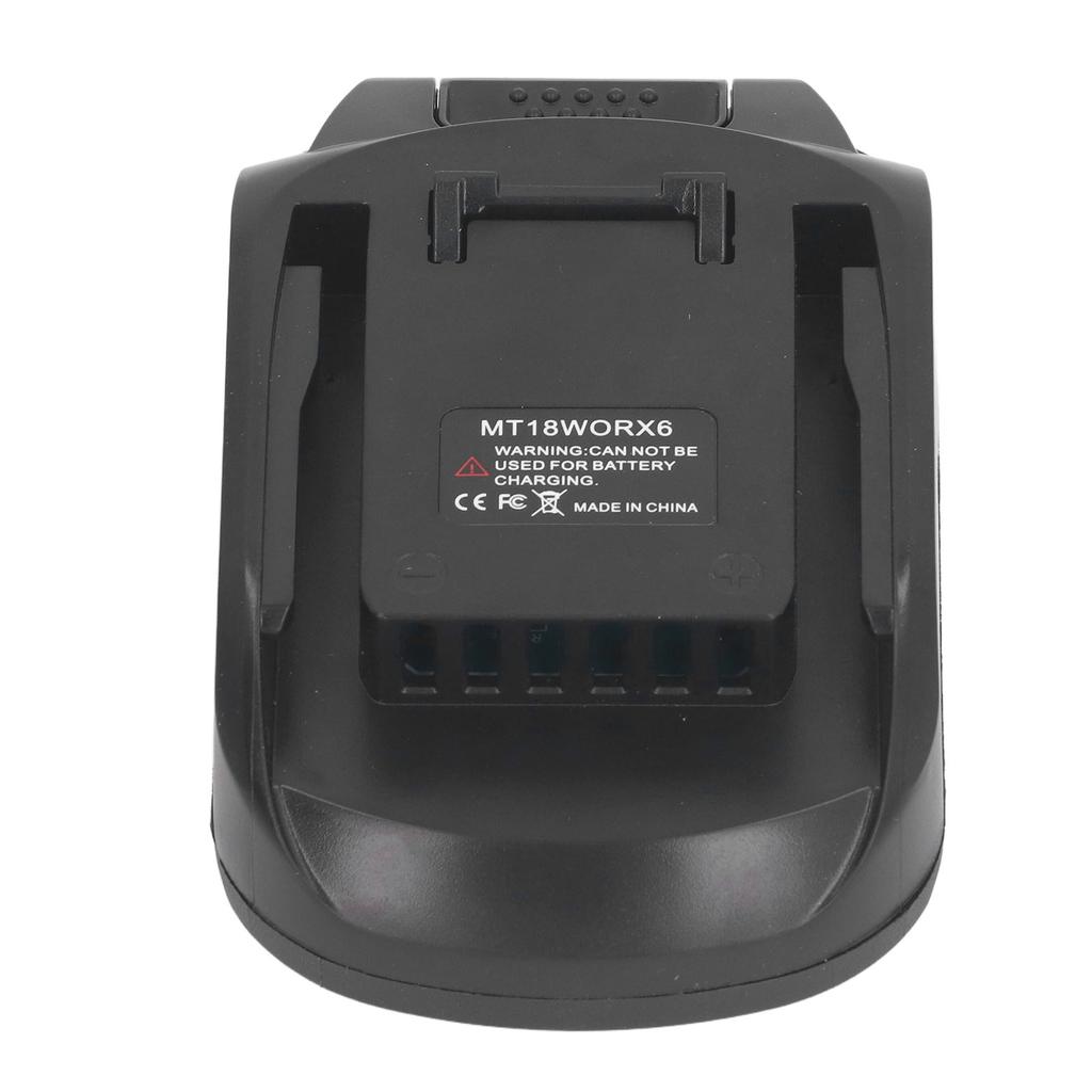 Power Tool Battery Converter ABS 6 Pin Battery Adapter Replacement for 18V BL1815 BL1820 BL1830 BL18