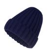 Thickened Knitted Yarn Hat With Flanged Solid Color Pointed Hat, Fashionable And Versatile, Warm Couple's Hat