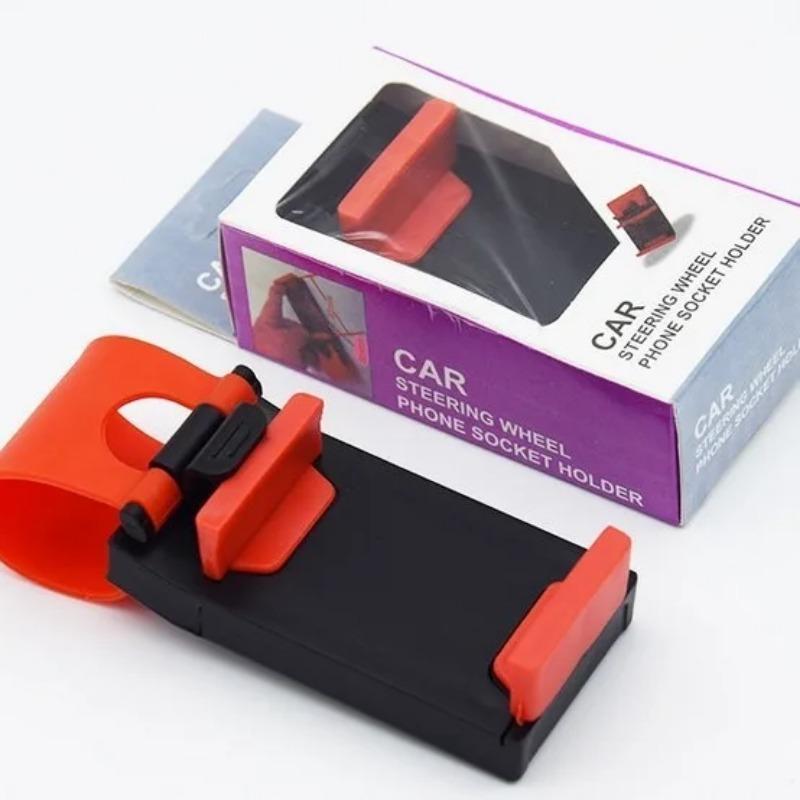 1 шт. Универсальный зажим-держатель для телефона на руль автомобиля для электронных устройств шириной 55-75 мм