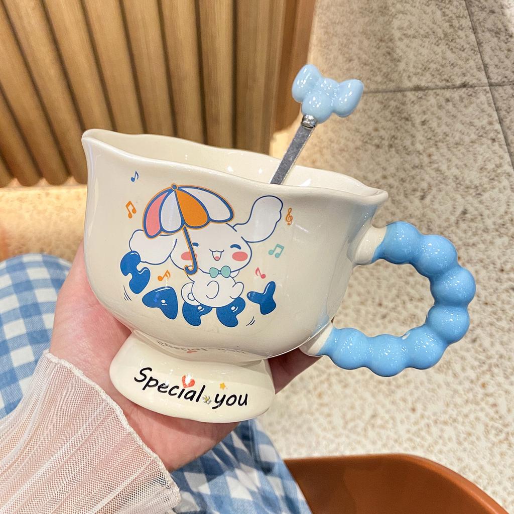 Appearance High Level Bubu Mug Ceramic Girl Couple Birthday Gift Water Cup Souvenir Gift Cartoon
