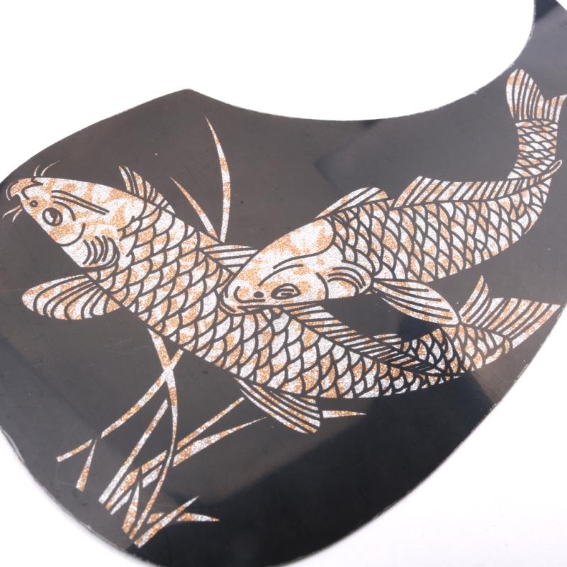 Профессиональная 41-дюймовая накладка для народной гитары Самоклеящаяся наклейка для защиты отмычек из ПВХ Каплевидная накладка