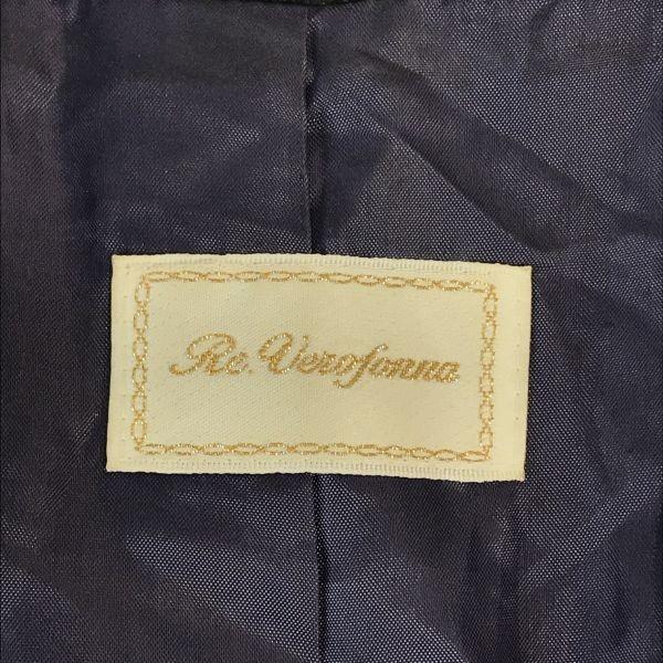 Re.Verofonna Пальто Честер из японской шерсти Женское M Серое Длинное Пальто Куртка(ИСПОЛЬЗОВАЛ)