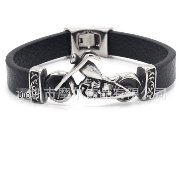 Браслет с рунами викингов и кельтским узором из нержавеющей стали - Ретро и модное украшение