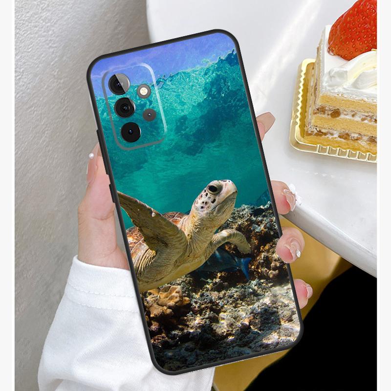 Чехол Ocean Sea Turtle Для Samsung Galaxy A52 A32 A12 A14 A34 A54 A51 A71 A53 A33 A13 A15 A25 A35 A55