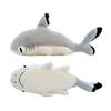 Shark Cat Stuffed Toy Doll Soft 2-in-1 Plush Plushie Stuffed Animal Prop Holiday Decorative Bedroom Sofa