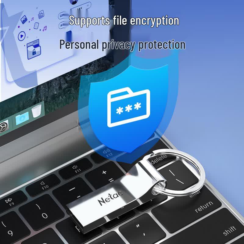 Netac U275 8 ГБ USB 2.0 Зашифрованный USB-накопитель