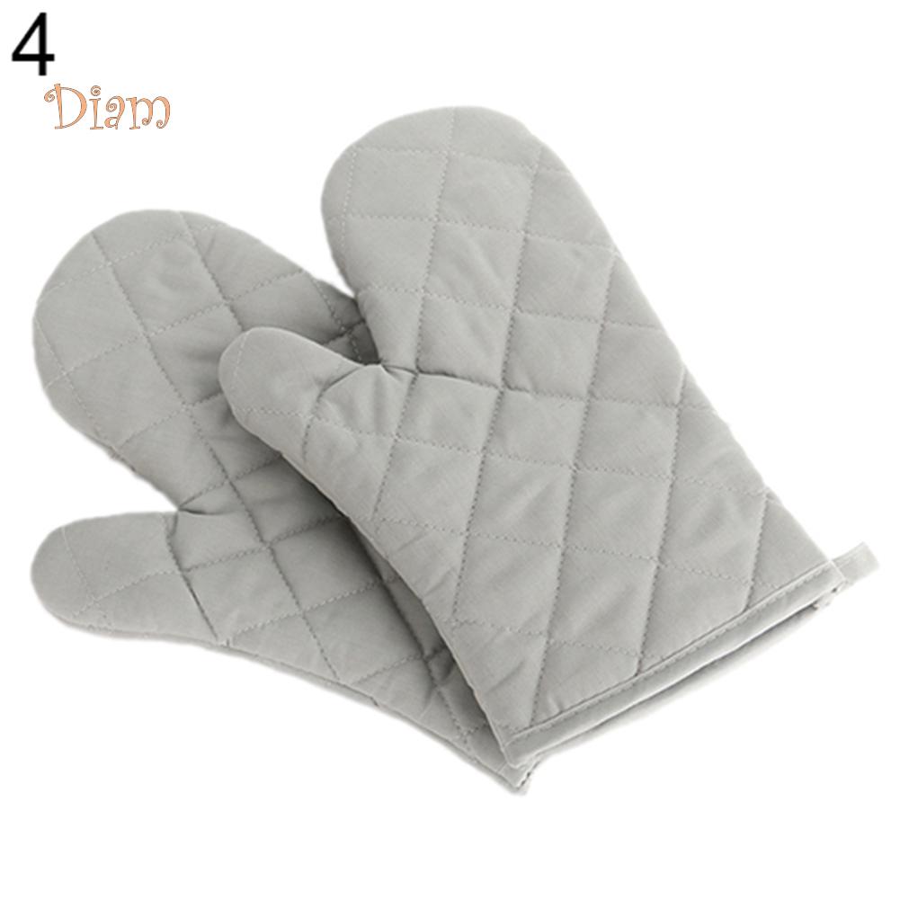 Tenfyer Cotton Oven Mitt Heat Proof Resistant Protector Kitchen Cooking Pot Holder Glove