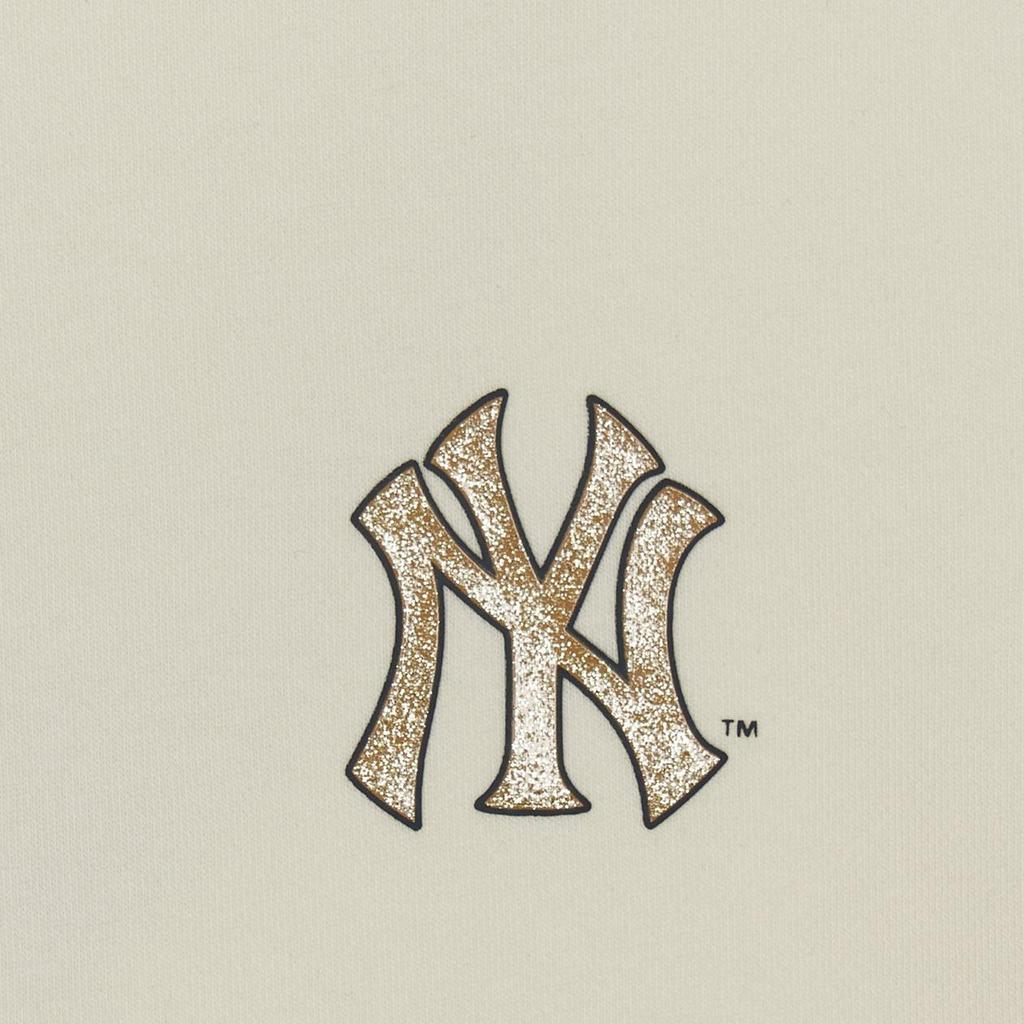 New MLB New York Yankees Sweatshirt Unisex Cream 3AHDQ0151-50CRS