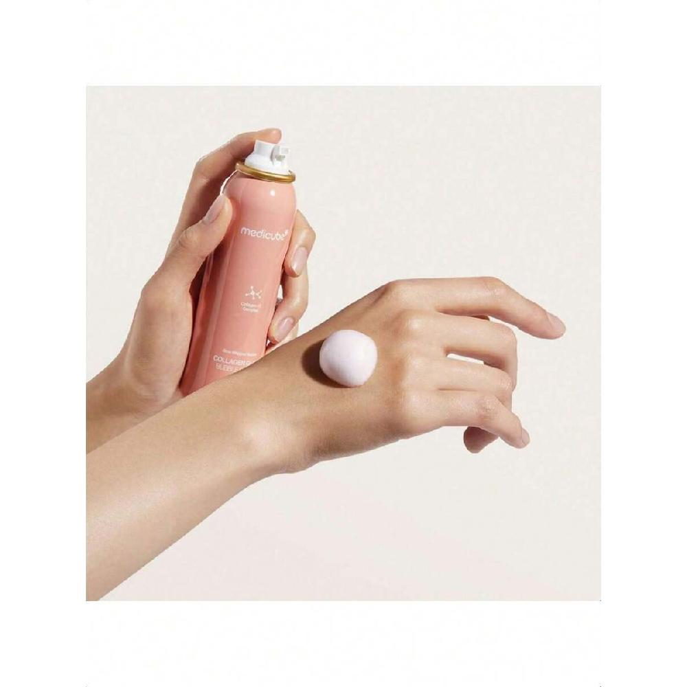 Medicube Collagen Glow Bubble Serum 100 мл Быстровпитывающаяся сыворотка пузырькового типа, которая придает вам 24-часовое сияние и подтянутый вид