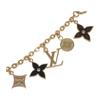 Louis Vuitton M01188 Bag Charm Gold Metal Women