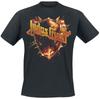 Judas Priest Fire Shield Graphic T-Shirt 100% Cotton Soft Breathable Unisex Streetwear Tee Men Women Casual Crew Neck