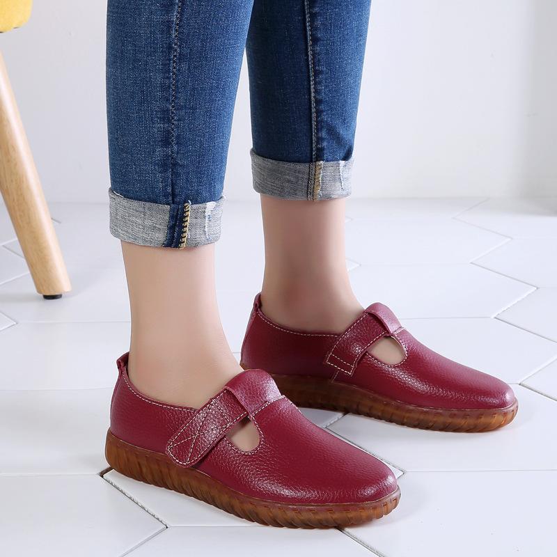 Женские туфли для мам из натуральной кожи белого цвета, сандалии, мокасины, мокасины 2024 года, для улицы, прохладного пляжа, лето, полые