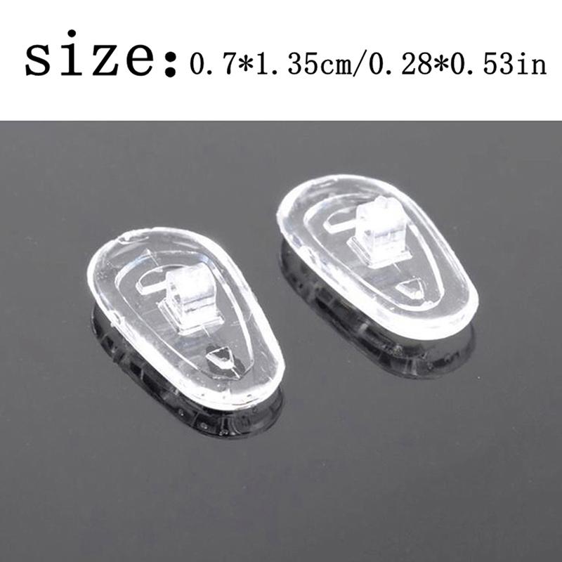 25 пар/компл. силиконовые носоупоры для очков, мягкие носоупоры, противоскользящие носовые упоры для очков