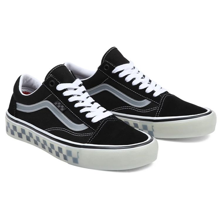 Vans Skate Old Skool Translucent Rubber Unisex Sneakers Black Clear VN0A5FCBBCQ