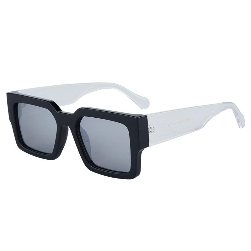 Square Shape Popular Sunglasses Fashion Trendy Uv400 Protection Men'S Sun Glasses High Quality Female Sunglass