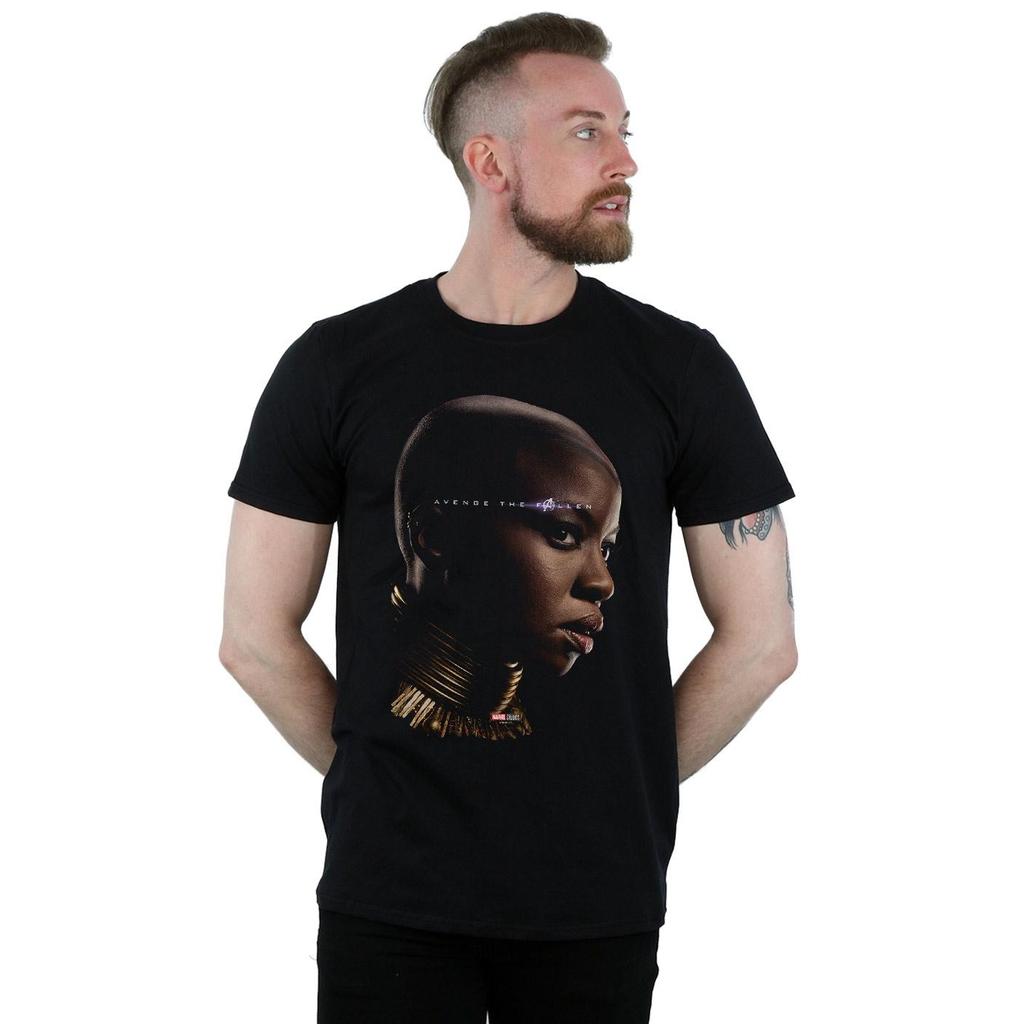 Marvel Mens Avengers Endgame Avenge The Fallen Okoye T-Shirt