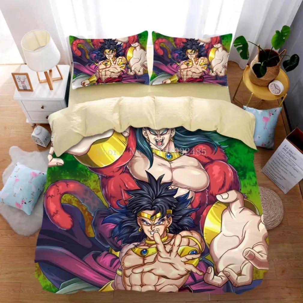 Комплект постельного белья «Anime Dragon-Ball», пододеяльник «Goku», комплект стеганого одеяла «Super Saiyan», комплект постельного белья для взрослых детей и подростков