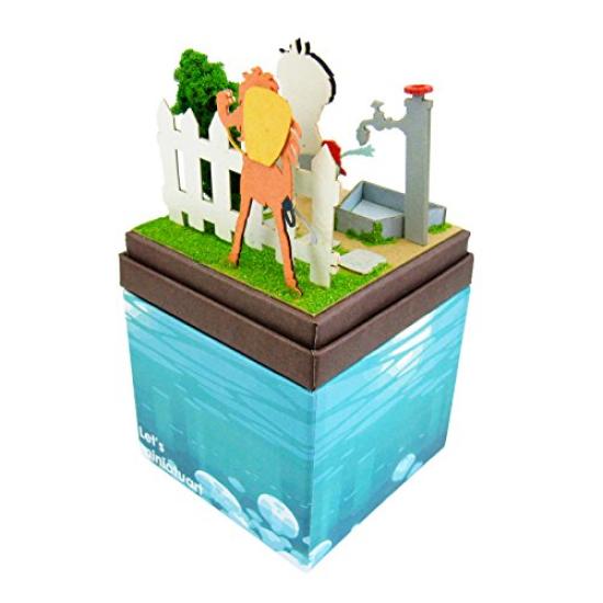 Sankei Studio Ghibli Мини Пони на скале от и Фудзимото Бумажная модель Море Соскэ, Поньо, Масштаб вне MP07-38