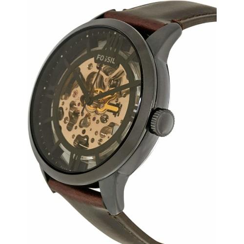 Fossil Townsman Automatic Men's Watch with Brown Skeleton Dial, ME3098