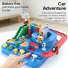 Multi-Functional Interactive Adventure Track Set: 4 Toy Cars with Multiple Play Stations