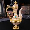 Европейский набор для вина, Сплав Домашний винный кувшин Набор бокалов для вина, Изысканный Винтажный бокал для вина, Винный кувшин Домашний Декор гостиной, 1комплект