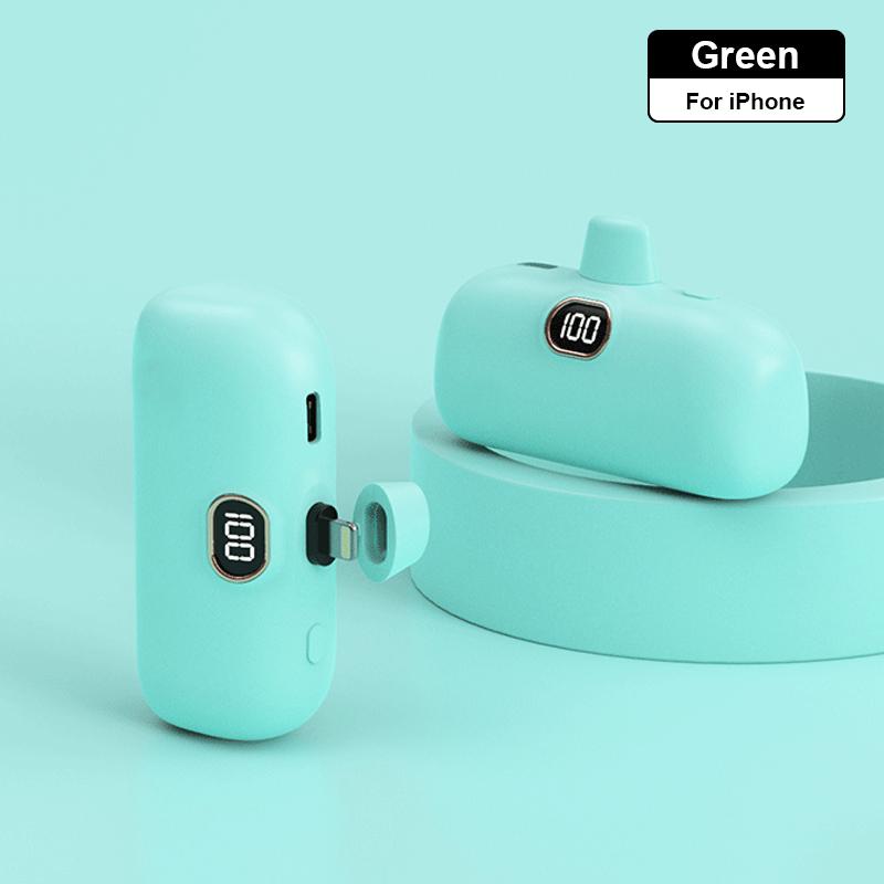 QGeeM Мини Power Bank 5000 мАч PowerBank QC PD Быстрая зарядка для iPhone 14 13 12 Внешний аккумулятор Портативное зарядное устройство для Samsung Xiaomi