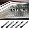 5pcs Lexus Speaker Stickers RX LX CT EX HS NX ES LX LC GS IS Metal Decorative Emblem Cool (Lexus)