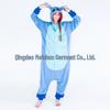 Pink Blue Stitch Animal Cartoon Fleece Onesie Pajamas for Couples - Autumn/Winter Collection