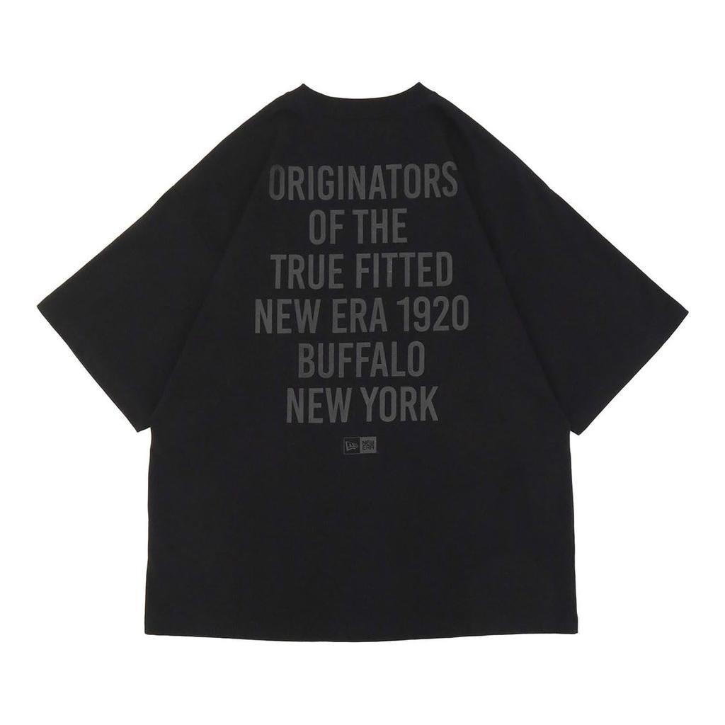 NEW ERA Short Sleeve Oversized black Typography M T-Shirt