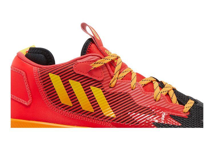 Men's Sneakers adidas Dame 8 Mr. Incredible Core Black/Team Yellow/Vivid Red