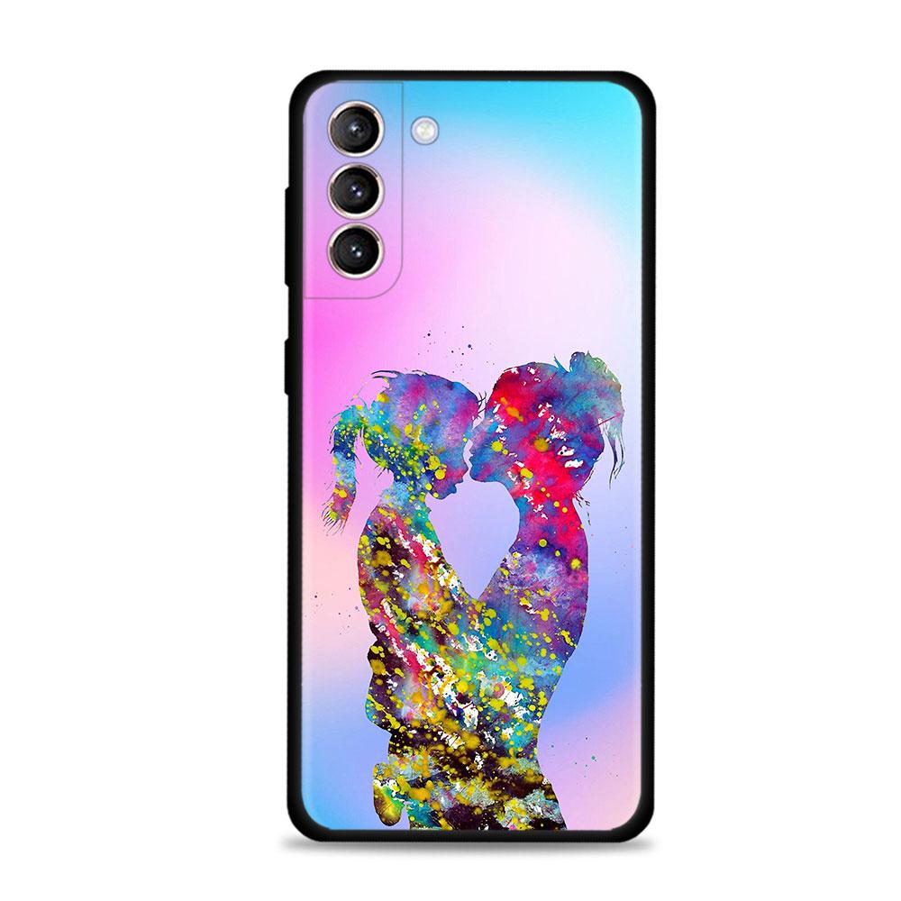 Чехол Super Mom для маленьких девочек и мальчиков для Samsung Galaxy S22 S21 S20 Ultra FE S22 S21 S20 S10 S9 S8 Plus 4G 5G S10e S7 Edge TPU Coque