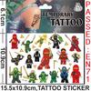 Ninjago Birthday Party Decoration Disposable Tableware Set Tablecloth Plate Balloon Bracelet for Kids Baby Shower Party Favor 5