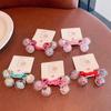 Kids Sequins Floral Elastic Hair Bands Rubber Band Hair Tie Princess Kawaii Hair Rope Headwear Girls Children Hair Accessories