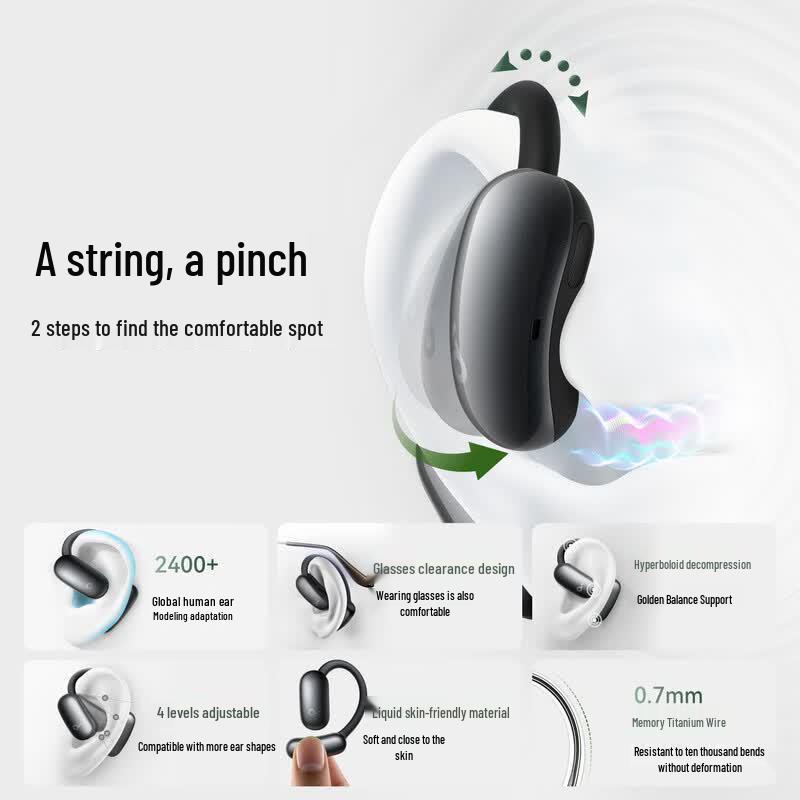 Наушники-переводчик Soundcore V40 Plus с открытым дизайном и ИИ