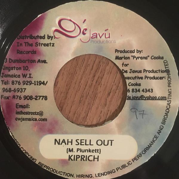 7inch Record KIPRICH / BLING DAWG - Nah Sell Out / Baggy Pants NONE D? Jav? Product Jamaica Reggae, Ska & Dub Used