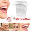 Practical Flosser Brush Teeth Cleaning Interdental Oral Hygiene Care Teeth Stick Dental Floss