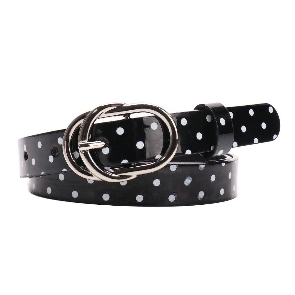 Thin Design Polka Dot Belt Dainty Buckle Dainty Waist Belt Decorative Thin Women Belt For Women