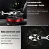 Car Air Freshener Solar Helicopter Decoration Alloy Propeller Rotating Auto Flavoring Perfume Diffuser Car Interior Accessories