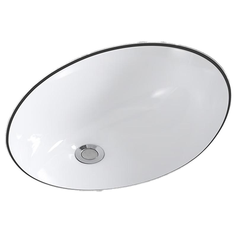 Yidashang Oval Ceramic Undermount Bathroom Basin