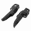 1 Pair Motorcycle Front Foot Pegs Short Handle CNC Process T6063 Aluminum Alloy Replacement for CFMOTO 450SR 2022‑2023
