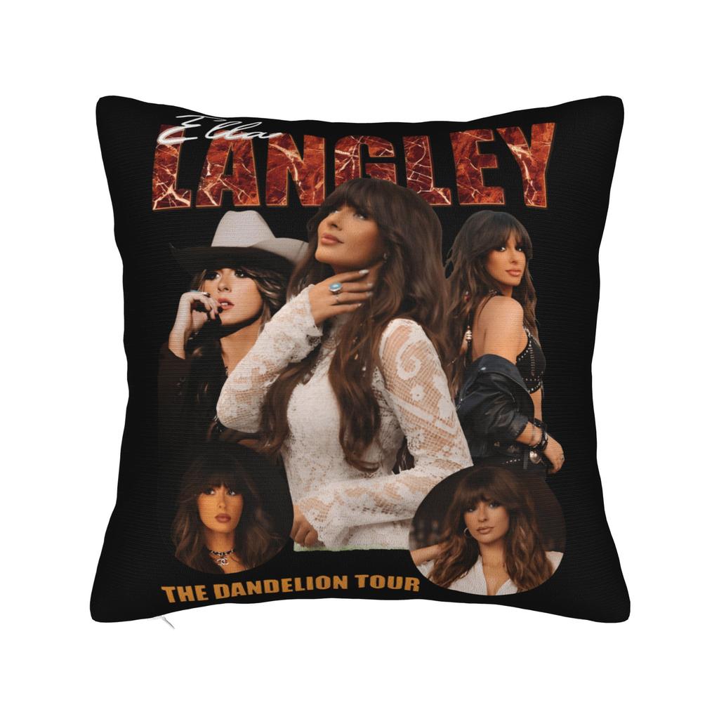 Ella Langley  wpap pop art Pillowcases  Novelty Pillow Case For Sofa Bedroom Home Decor Comfy Pillow Cover