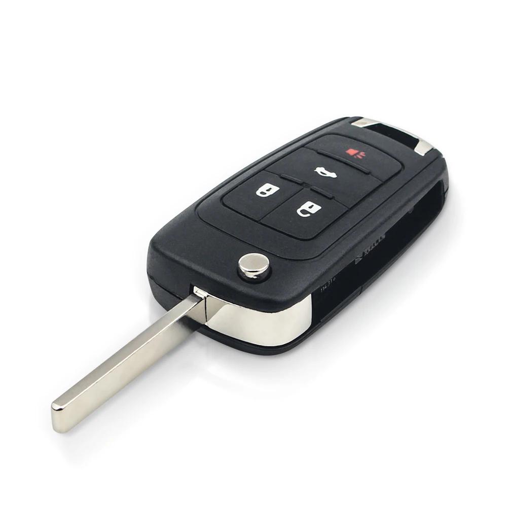 For OPEL VAUXHALL Zafira Astra Insignia Flip Car Key Shell Cover Fob Case with Screw 2/3/4/5 Buttons Remote Key